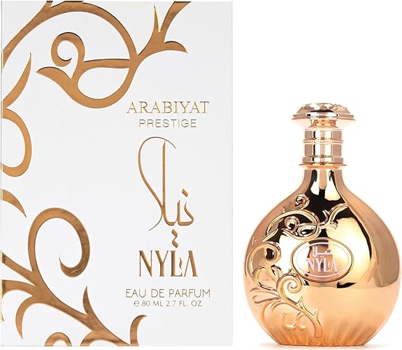 Arabiyat Prestige Nyla EDP Eau de Parfum For Women And Men (Unisex), 80 ml, Made in UAE