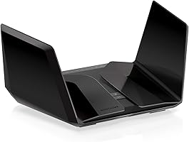 NETGEAR Nighthawk 12-Stream WiFi 6E Router (RAXE500) | AXE11000 Tri-Band Wireless Speed (Up to 10.8Gbps) |New 6GHz Band...