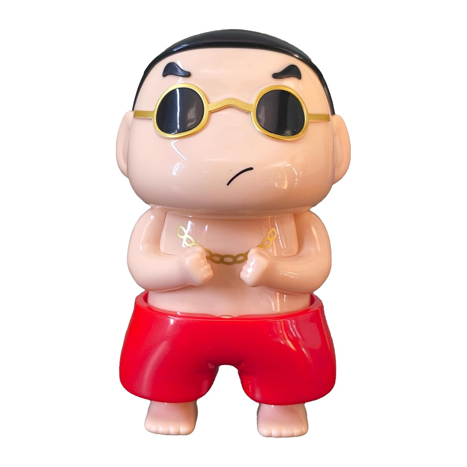 Greento Susu Shin-chan Toy for Kids & Adults Refillable Interactive Squeeze Water Sprayer Funny Peeing Boy Desk Toy Car Dashboard Showpiece Birthday Return Gift 11 cm (Susu Edition)-image-46