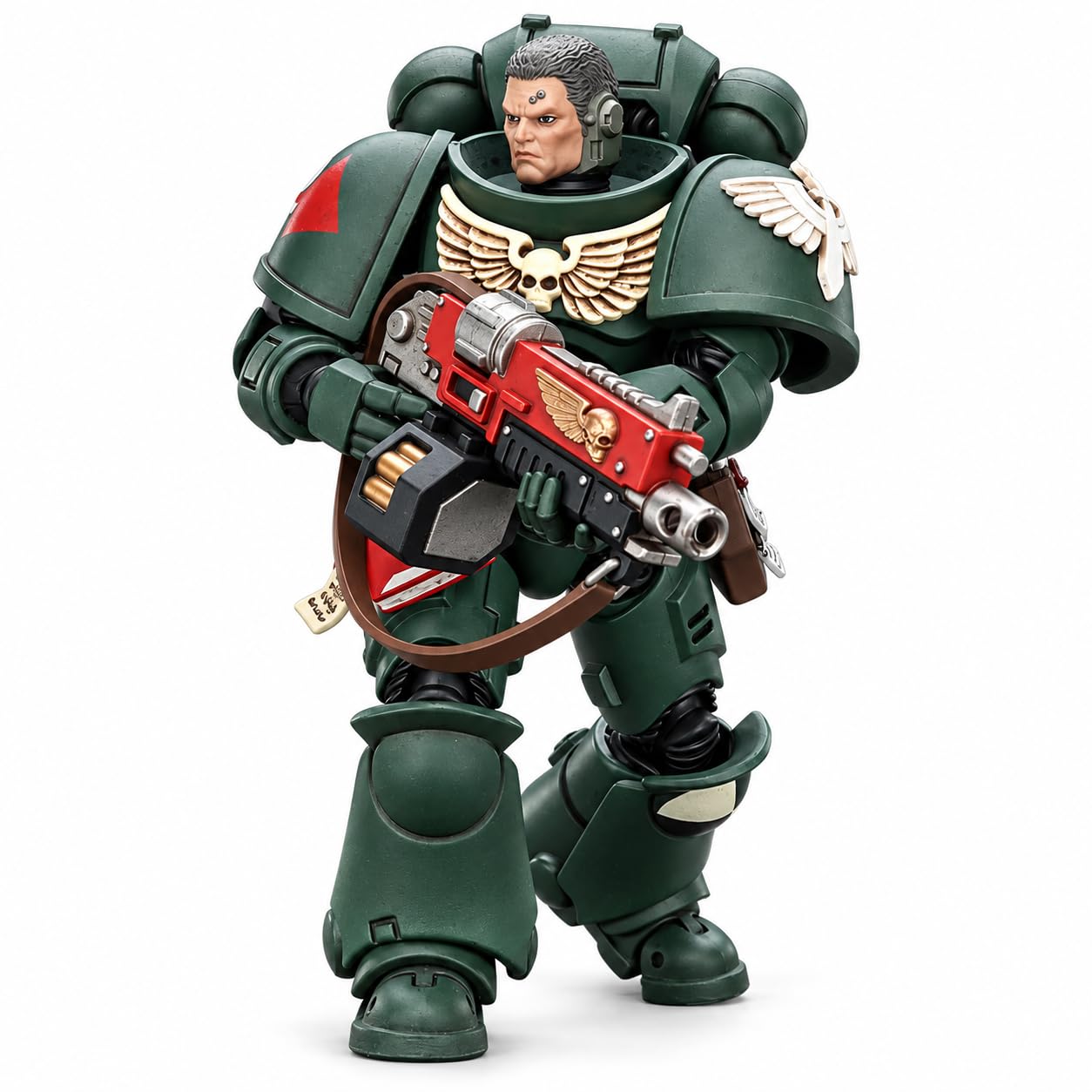 TOYVERSE JOYTOY 1/18 - Carattere d'azione Warhammer 40,000, Dark Angels Intercessors Brother Asharr, articolazioni mobili, modello di personaggio, 15 anni e più