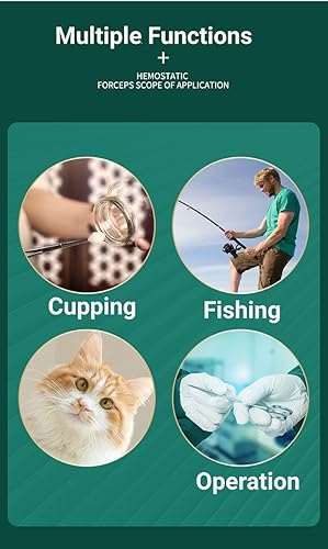 Miniatura 2 de Kit de piercing para tabique de oreja, nariz, septum, kit de perforación de anillo de herraduras para todos los piercings de acero inoxidable 316L