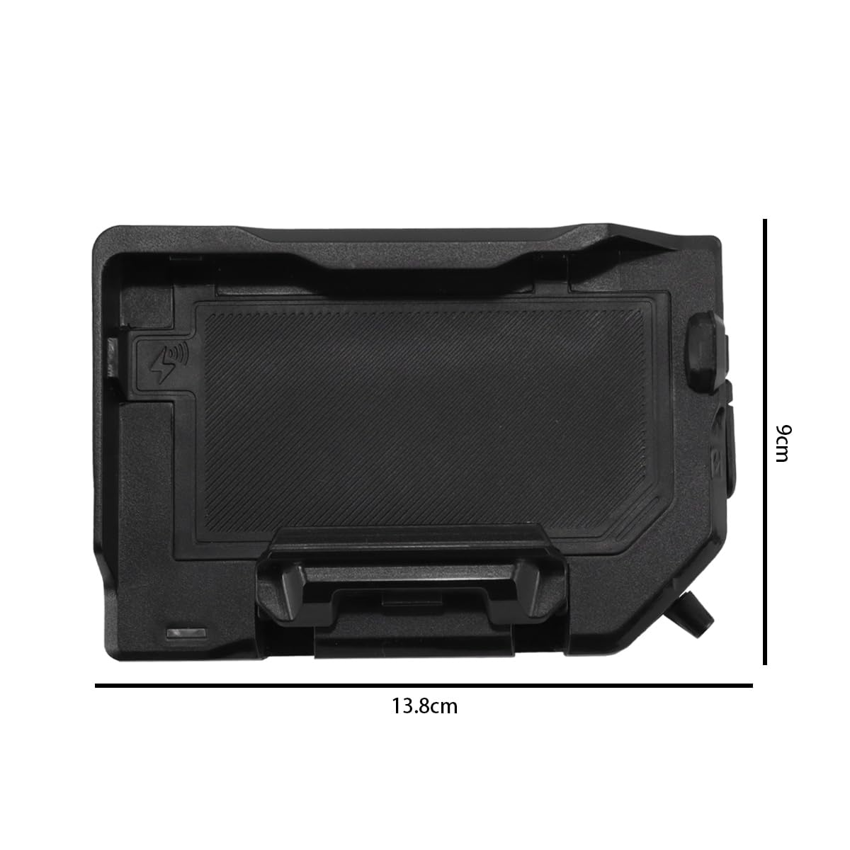 Huba Motocyklowy uchwyt do bezprzewodowej ładowarki do telefonu R1250 15 W szybkie ładowanie tłumiący wibracje uchwyt nawigacyjny z kablem USB 3 w 1