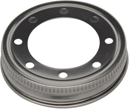 Miniatura 1 de Tapa de iluminación de acero inoxidable para frascos de conservas (3 unidades, boca regular)