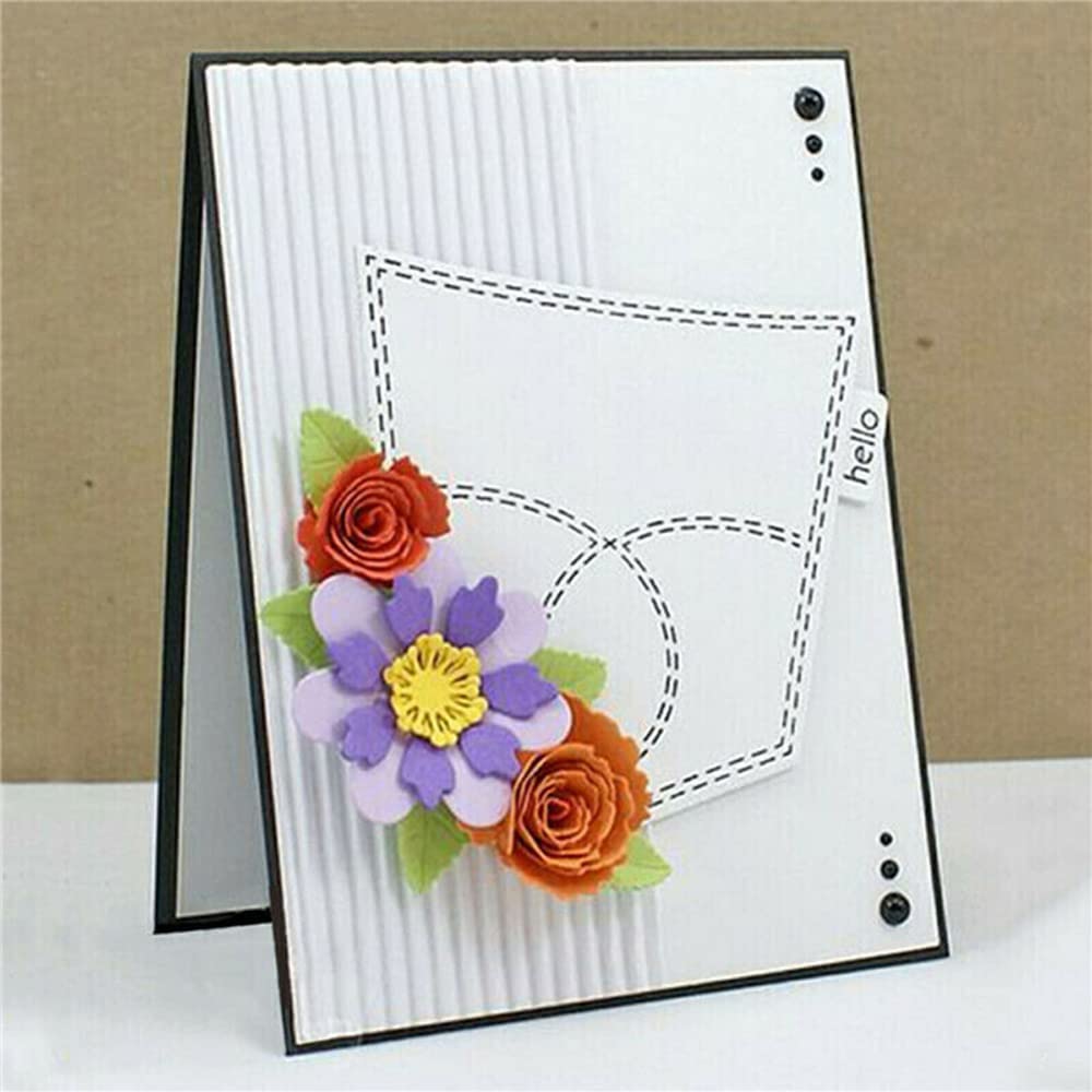 Fustelle Stencil Primavera 'Ciao Primavera' - Per Scrapbooking, Biglietti E Decorazioni Fai Da Te - Foto 9