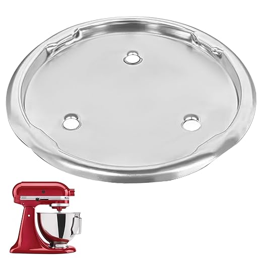 W10191926 Mixer Bowl Screw Cap Replacement for Whirlpool KitchenAid Kenmore Mixer Bowl Clamping Plate Replace 4163032 WPW10191926 AP6016640 4161126