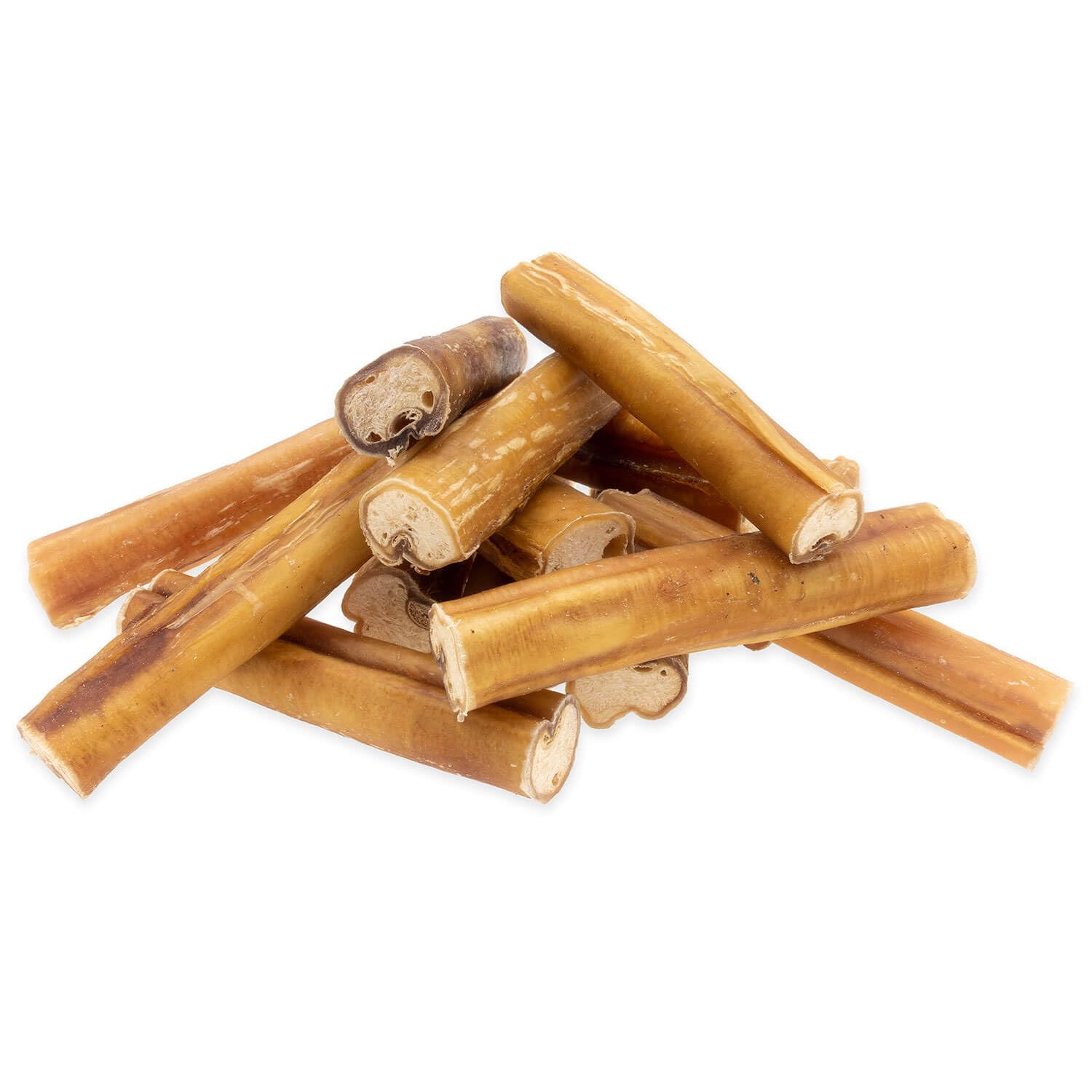 Pene bovino 10 cm Premium (pezzi più spessi e più grandi) 4DOGS – 5 pezzi