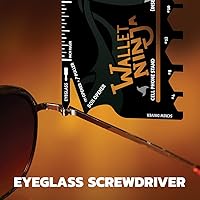 Vista 4 de Edición limitada: POP ART Wallet Ninja - Multiherramienta de tamaño de tarjeta de crédito 18 en 1 (aprobado por TSA Airplane)