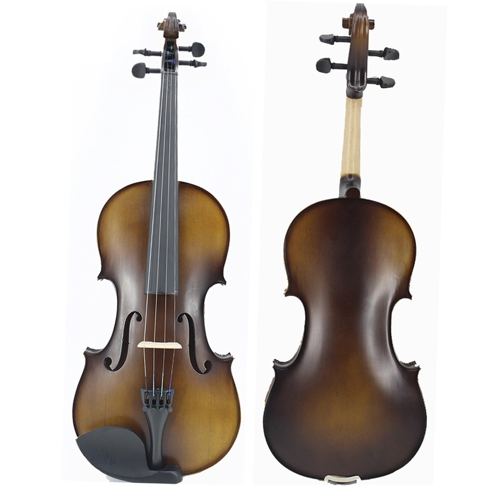 Violino Set Arco Per Pianoforte 4/4 Per Violino Fatto A Mano Yakuang In Legno Massello Per Principianti(1/8)