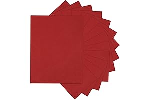 Goefun Red Cardstock Printer Paper 8.5 x 11