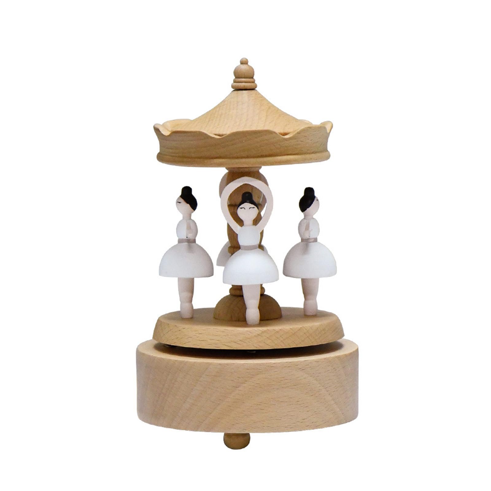 YROHGKPN Rotating Ballet Dance Music Box for Children Girls Favor Tabletop Decoration for Living Room Bedroom Rotating