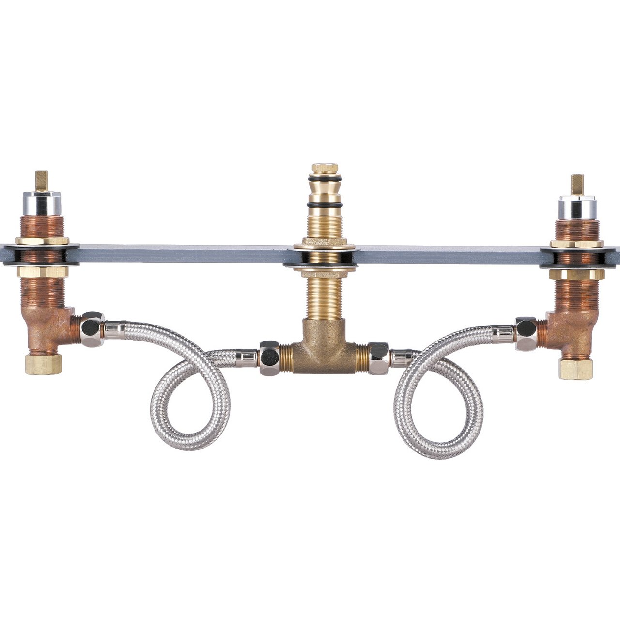 Olympia P-1131B Two Handle Roman Tub Valve Set in