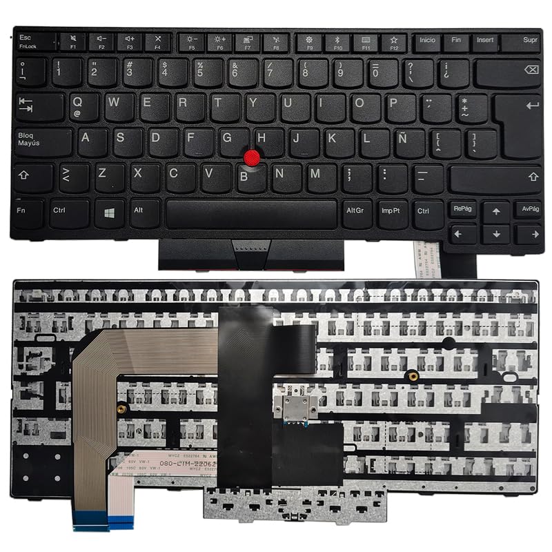 Clavier de remplacement pour Thinkpad T480 T470 pour travailler en déplacement