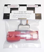 Vista 7 de Fastronix 10A 12V Tipo 1 Disyuntor de reinicio automático con cubierta