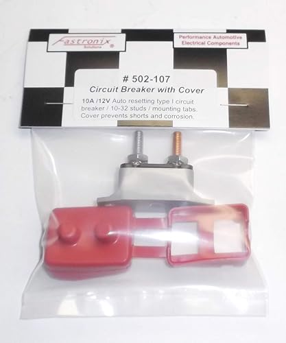 Miniatura 8 de Fastronix 40A 12V Tipo 1 Disyuntor de reinicio automático con cubierta