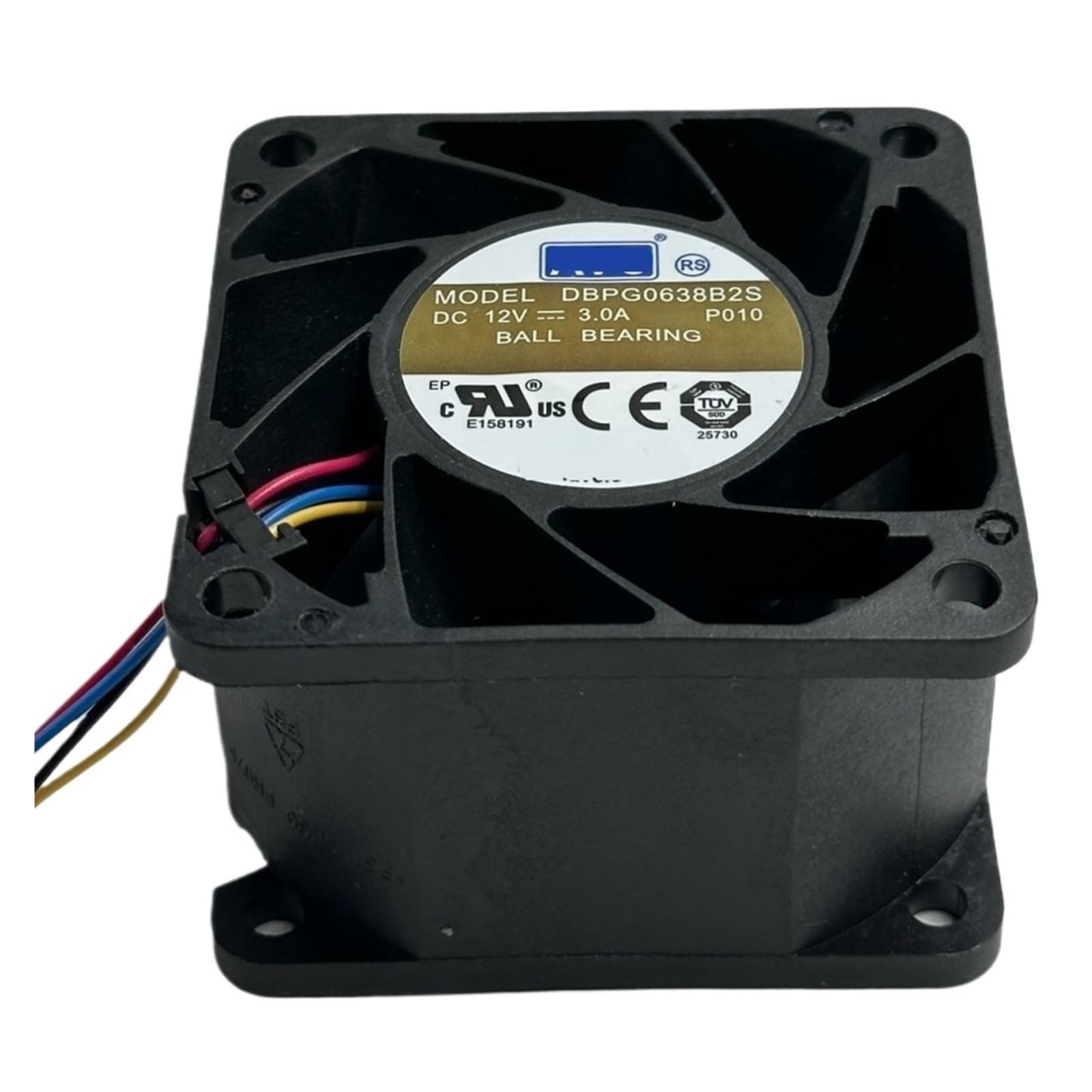 YMUGUEGH DBPG0638B2S 6038 12V 3A 4-wire Cooling Fan