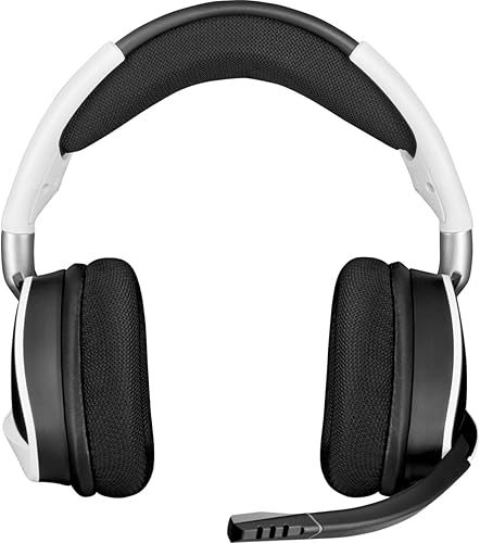 Miniatura 2 de Corsair Gaming VOID RGB Elite - Auriculares inalámbricos prémium para juegos con sonido envolvente 7.1, blanco (renovado)