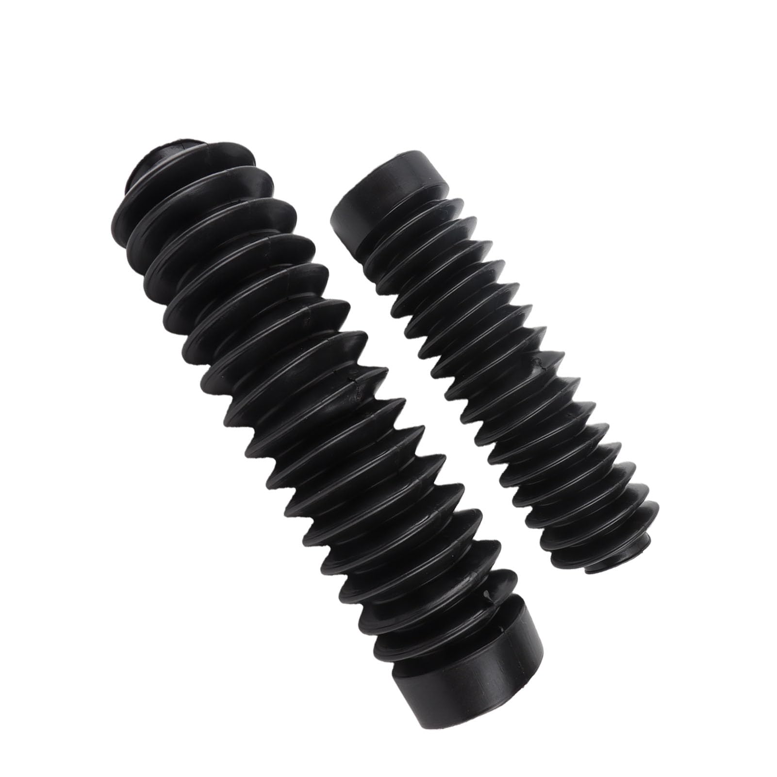 Yctze 1 Paire de Tubes de Fourche Avant de Moto Noir Bottes Manchon en Caoutchouc Couverture pour CQR ATV Dirt Bike Couvercle de Fourche