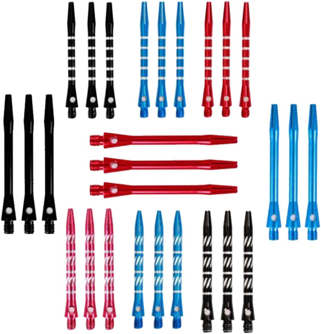 BESPORTBLE 3sets Medium Length 48mm Aluminum Alloy Shafts Accessories for Professional Sets 27pcs*3