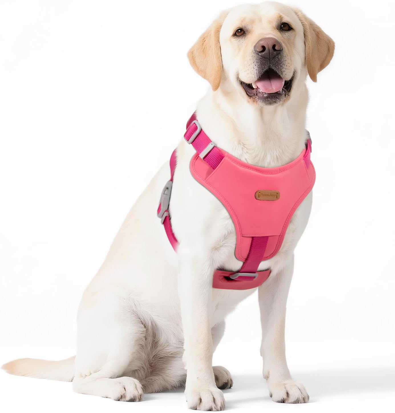 Xlife No-Pull Dog Harness for Small Dogs, Adjustable, Hot Pink S