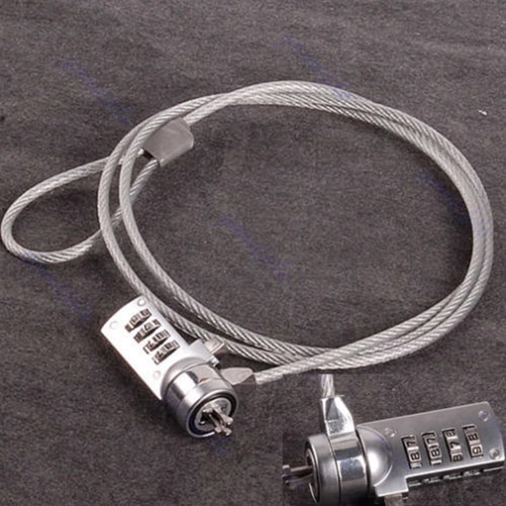 4 Digital Password for Protection Lock Laptop Tablet Security Anti-Theft Lock