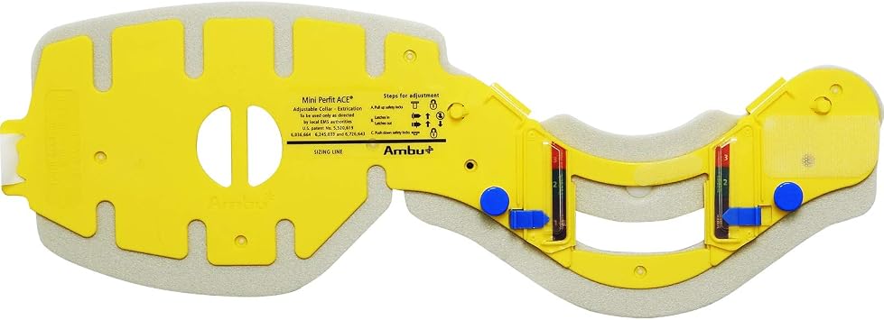 Ambu Perfit One Piece Childs Adults Extrication Multi Sized Neck Spine Collar - Adults