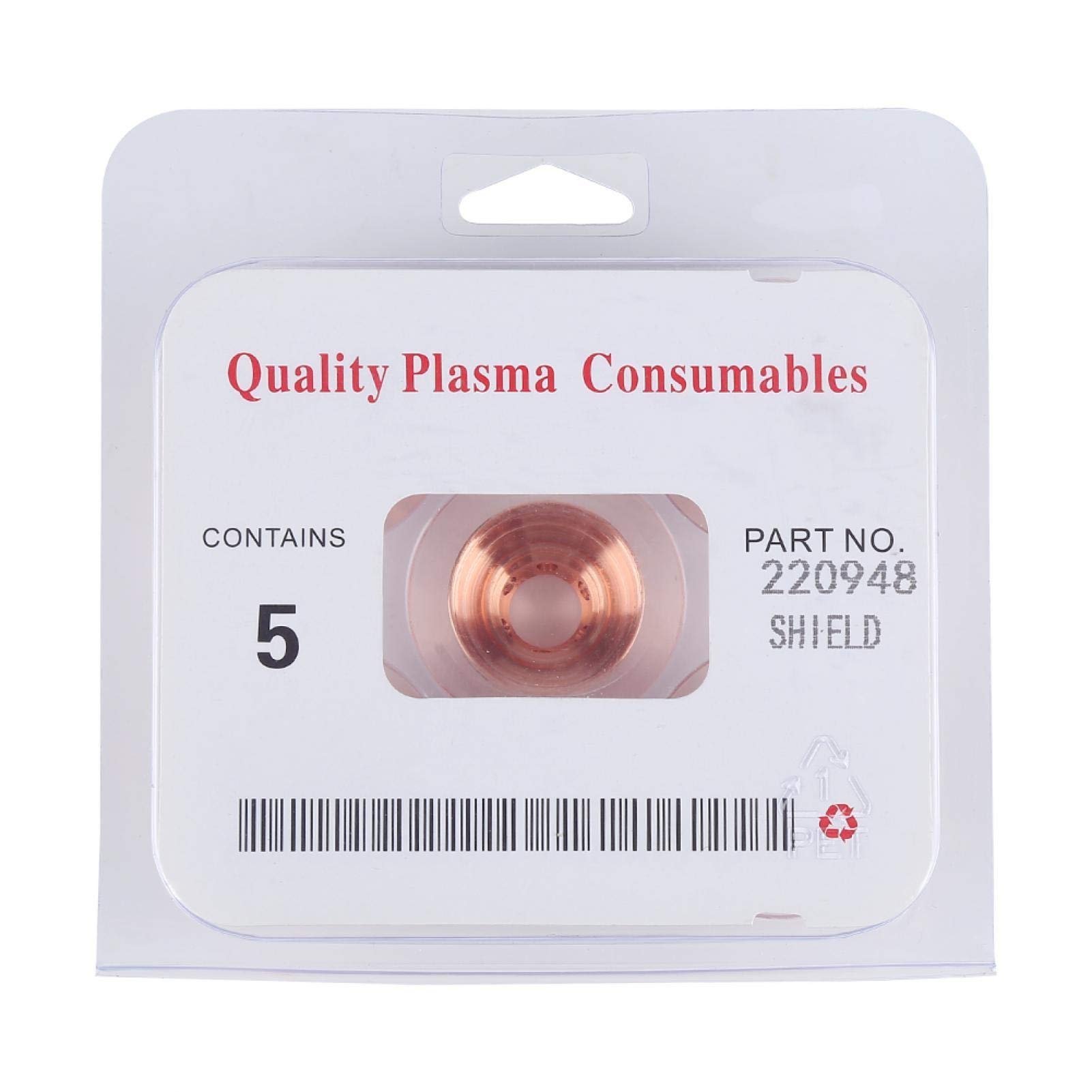 Bouchon de protection Plasma, consommables Plasma, 5 pièces consommables pour capuchon de protection de coupe Plasma 220948 pour MAX105