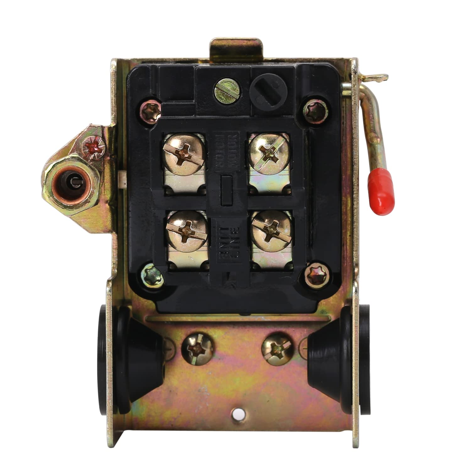 Snapklik.com : Air Compressor Pressure Switch 95-125 PSI 4 Port Pump ...