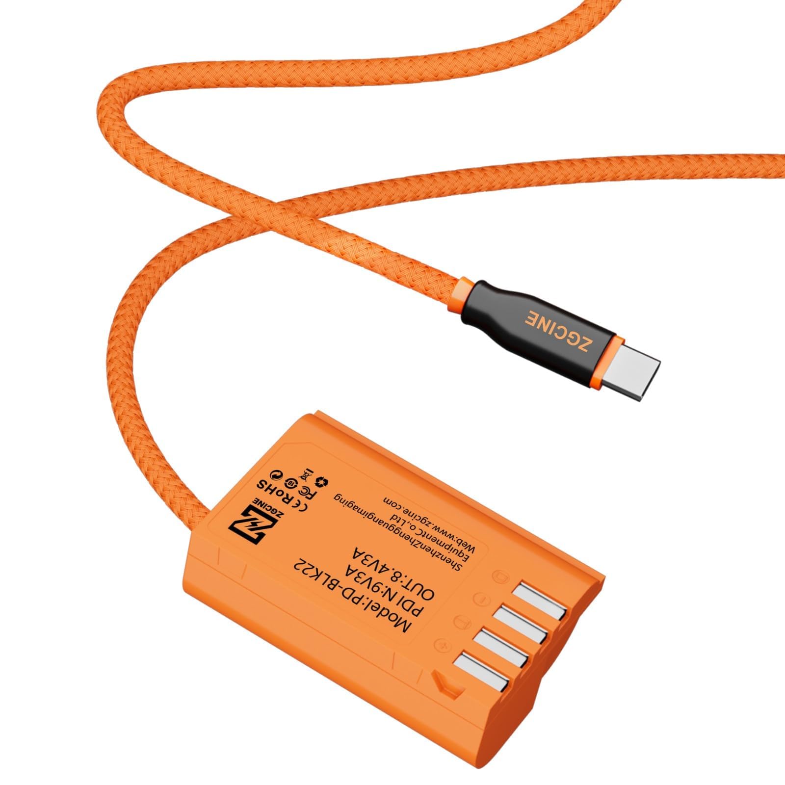 23-24 DEICE BANK YELLOW LGR/BL 新品未使用 Amazon.com: ZGCINE PD-BLK22 USB-C PD to BLK22 Dummy Battery Cable