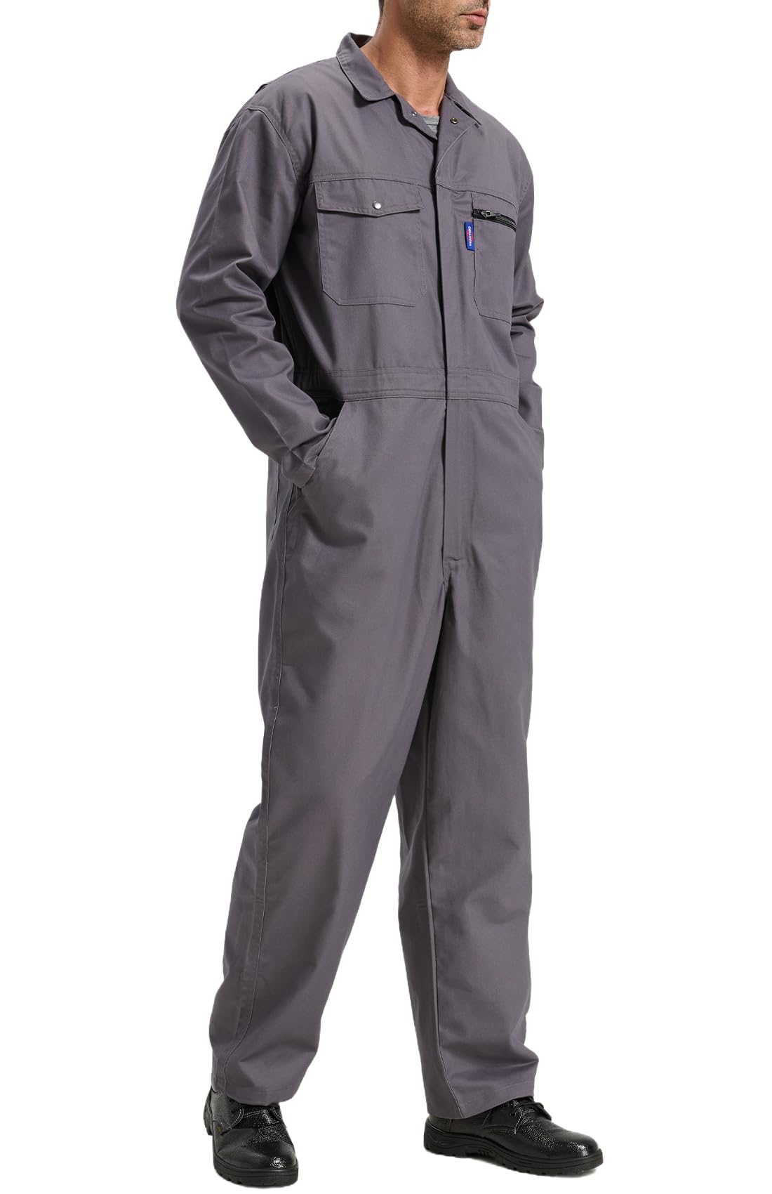 Mono de Trabajo para Hombre Mono Taller Overole de Traje con Cremallera Monos de Trabajo