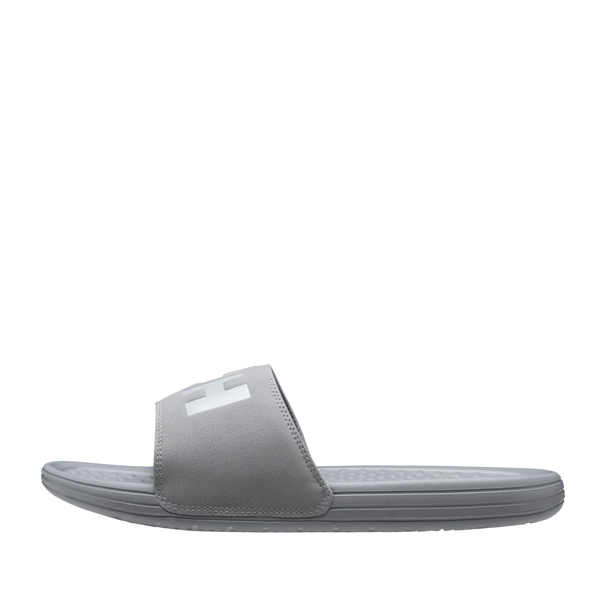 Helly Hansen Men's Penguin Off White Grey Hh Easy On & Off Comfort Slide Grey 9.5