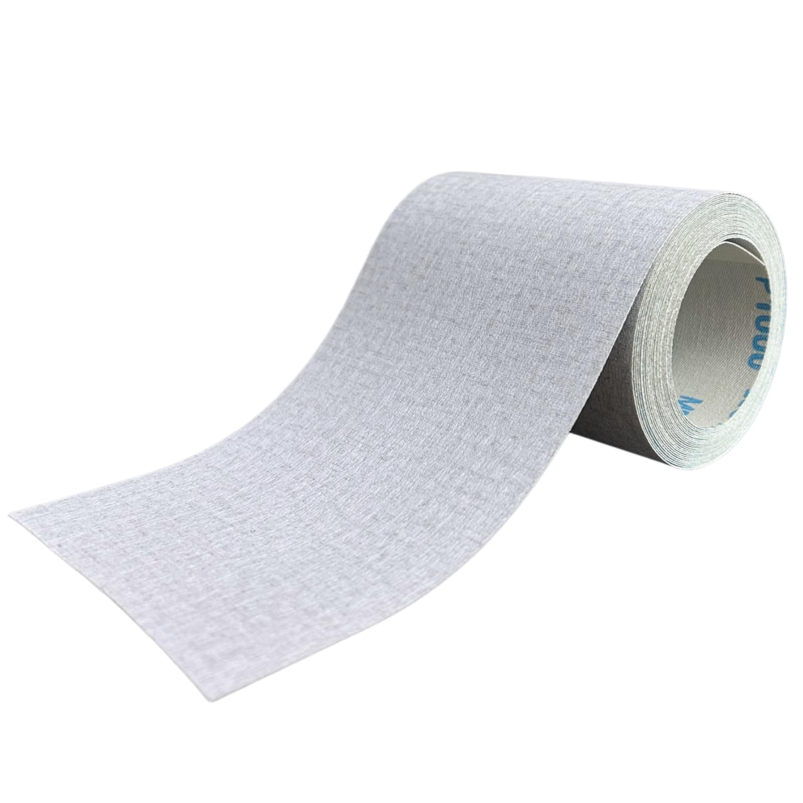MiJunHD 240 Grit Sandpaper Roll 5m x 100mm Emery Cloth Aluminium Oxide Zinc Stearate White Coating Tear-Off Abrasive Paper Roll for Metal Polishing Wood Furniture Sanding Jade Polishing