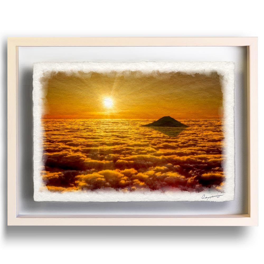 Amazon.co.jp: Natural Memories 風水 絵 絵画 玄関 インテリア アート