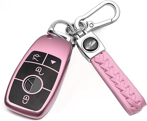 Creativity Adecuado para llaves Mercedes Benz. La avanzada caja de llaves de TPU suave es compatible con CLS CLA GLA AMG A C E S G GLC GLE GLS M