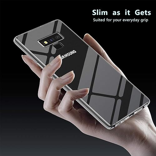 Miniatura 10 de SNOSHO Funda delgada para Samsung Galaxy Note 9, silicona suave de poliuretano termoplástico (TPU), flexible, ligera, de goma, antiarañazos, a