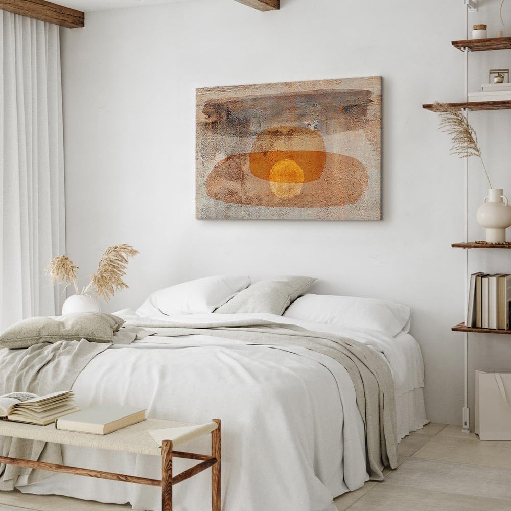 murando - Panneau Acoustique Mural, Tableau Décoration Abstrait 120x80 cm | Mousse Acoustique - 2,6 cm, Réduit les échos la chambre, Décoration Murale Moderne 2-en-1, Toile tendue sur châssis en Bois