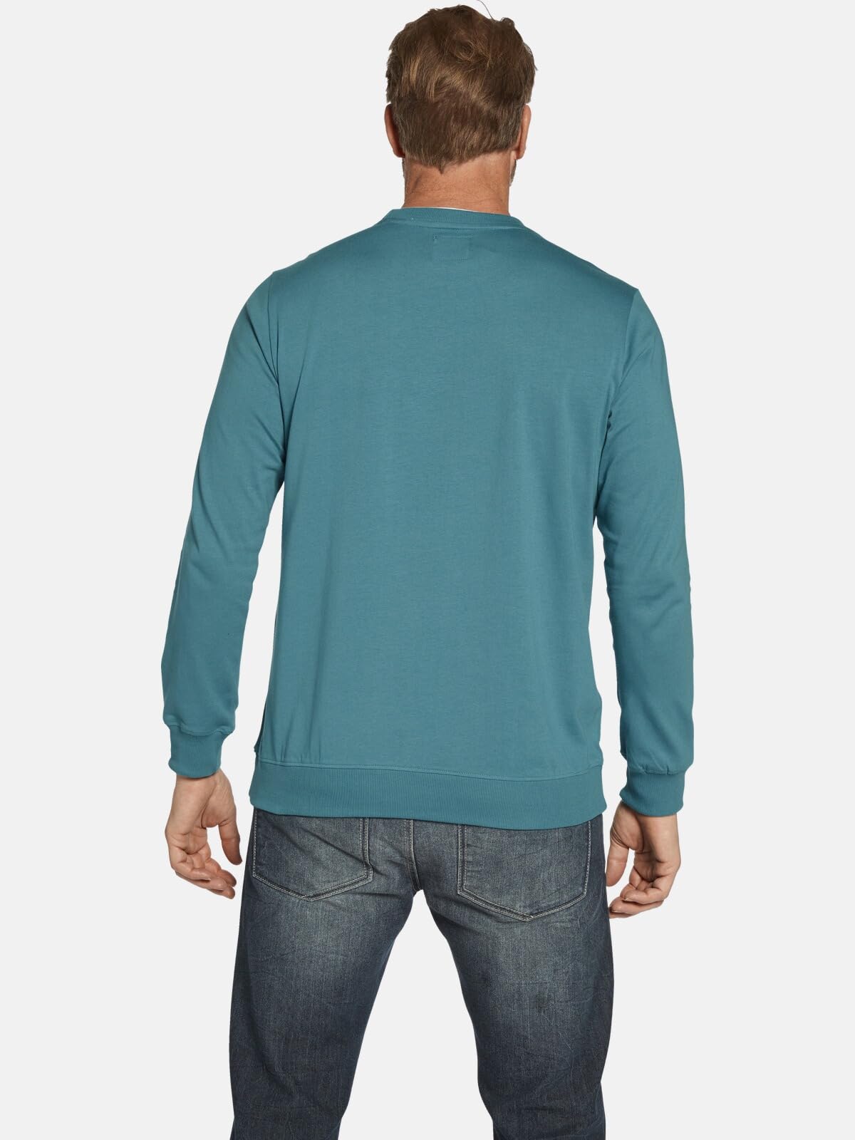 Jan Vanderstorm Herren Doppelpack Sweatshirt Botu | 2er-Pack | rundhals | reine Baumwolle | große Größen L-7XL