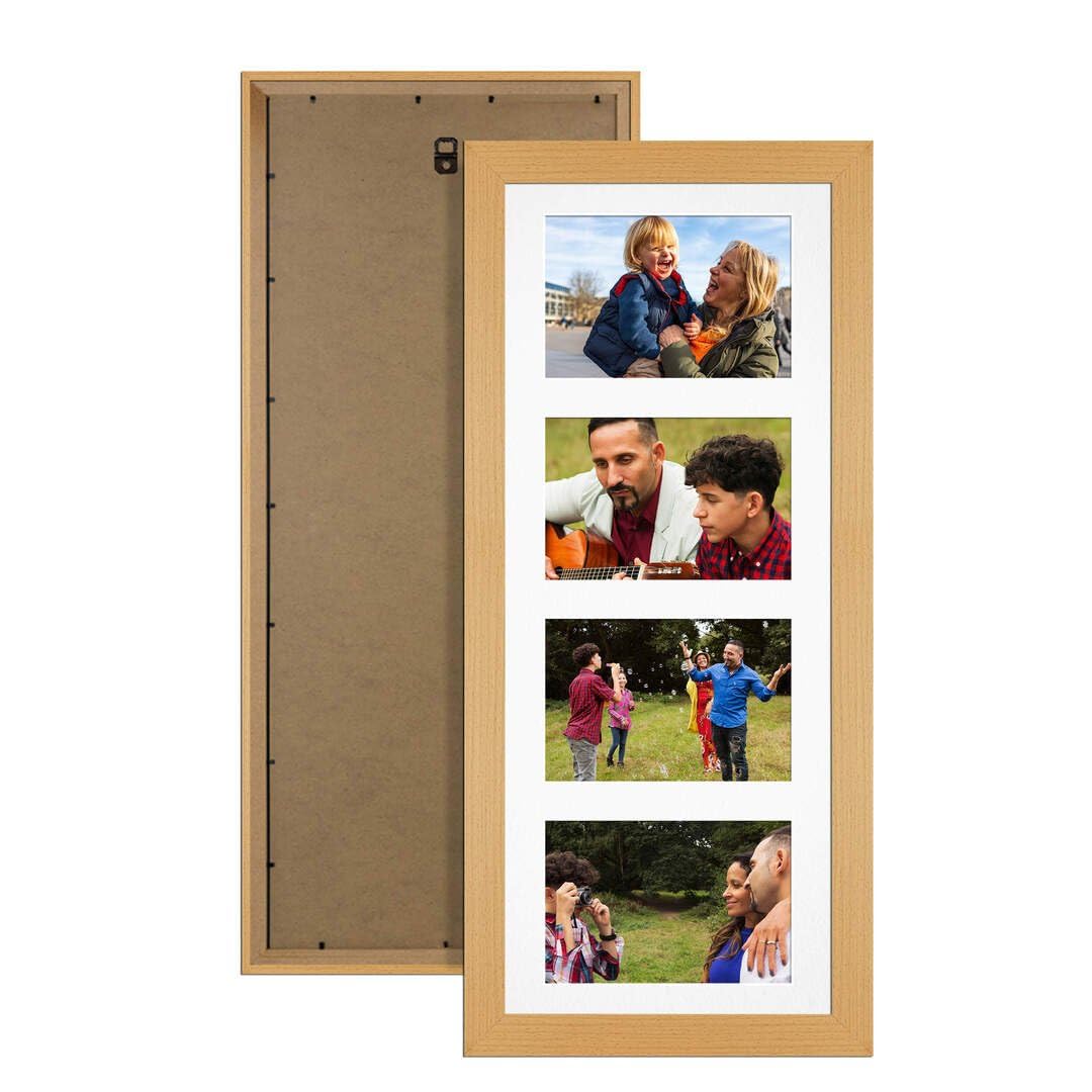 Procut Global 50x20cm Modern Country Pine Photo Frame For Multiple Pictures