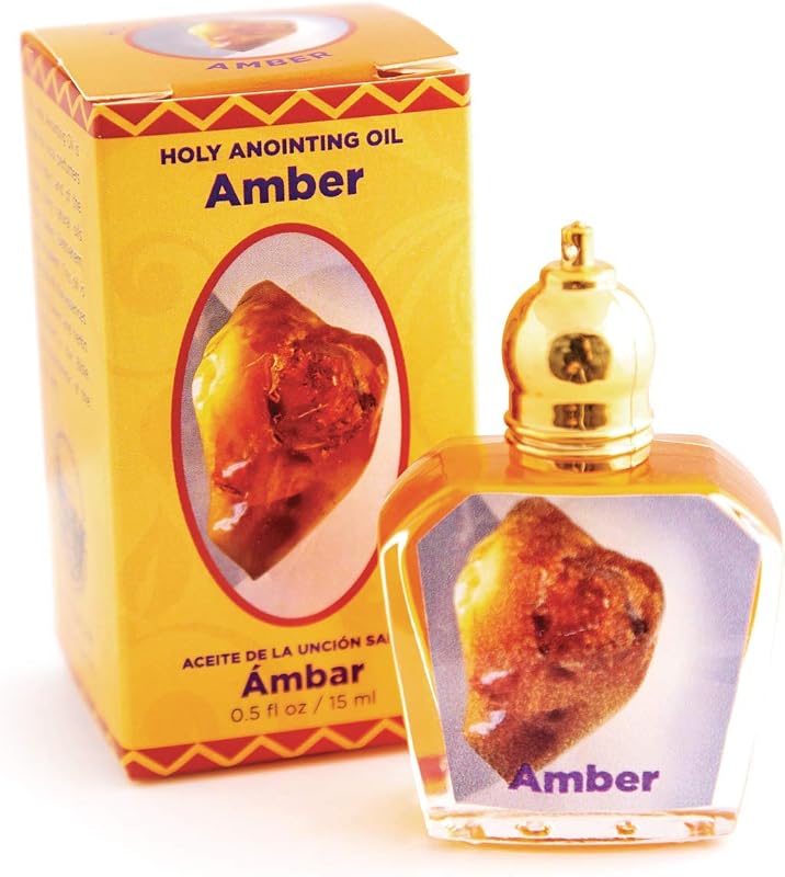 LOGOS HOLY ANOINTING OIL Óleo perfumado de âmbar em roll-on, 1 unidade