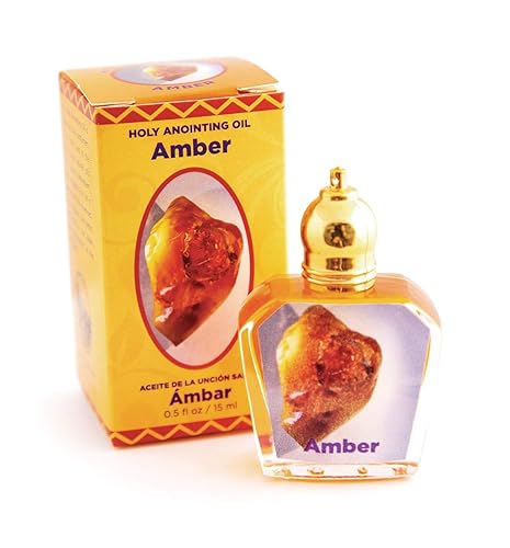 Miniatura 1 de Aceite de unción de tierra santa ámbar de Israel, botella enrollable de 12 oz de Jerusalén, hierbas y esencias de origen local, regalo para