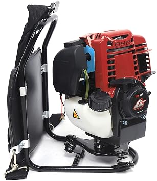 4 Stroke Gasoline Lawn Mower Gx35 Brush Cutter Gasoline Weed Eater 3 in 1 Grass Trimmer,Used for Loosening, Hoeing, Digging, Harvesting