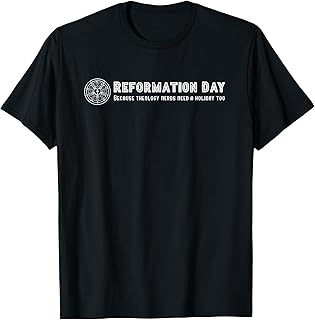 Reformation Day Theology Nerds Holiday T-Shirt