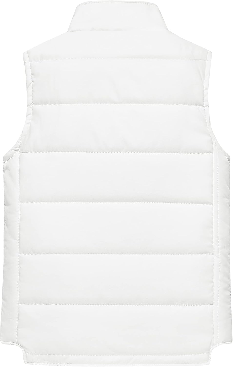 Chrisuno Men's Puffer Vest Casual Stand Collar Quilted Waistcoat Outdoor Padded Ski Vest - Image 2