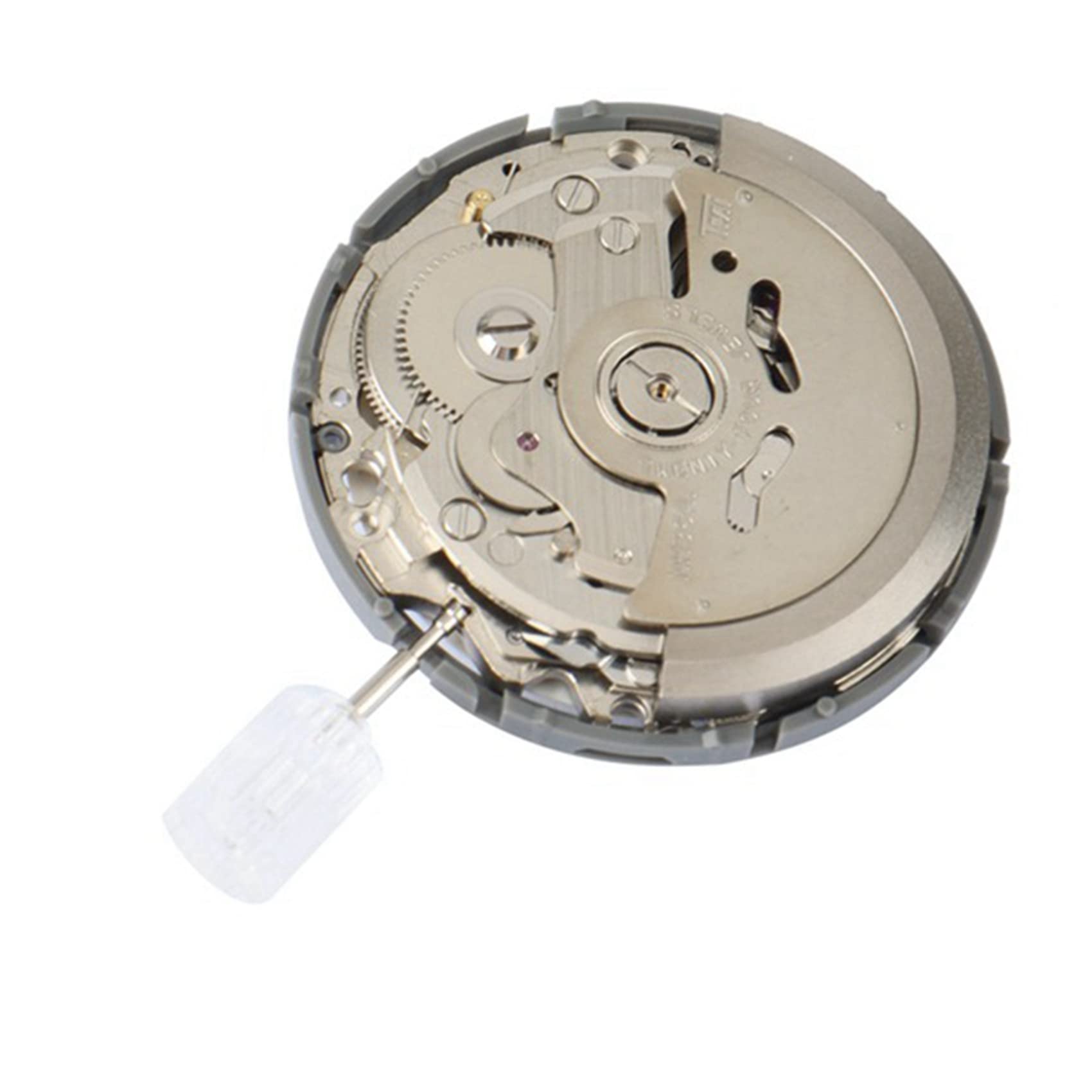 2X NH36 Anglais Date Semaine Automatique 3.8 O'Clock Couronne Montre Mouvement Mécanique Pièces de Rechange