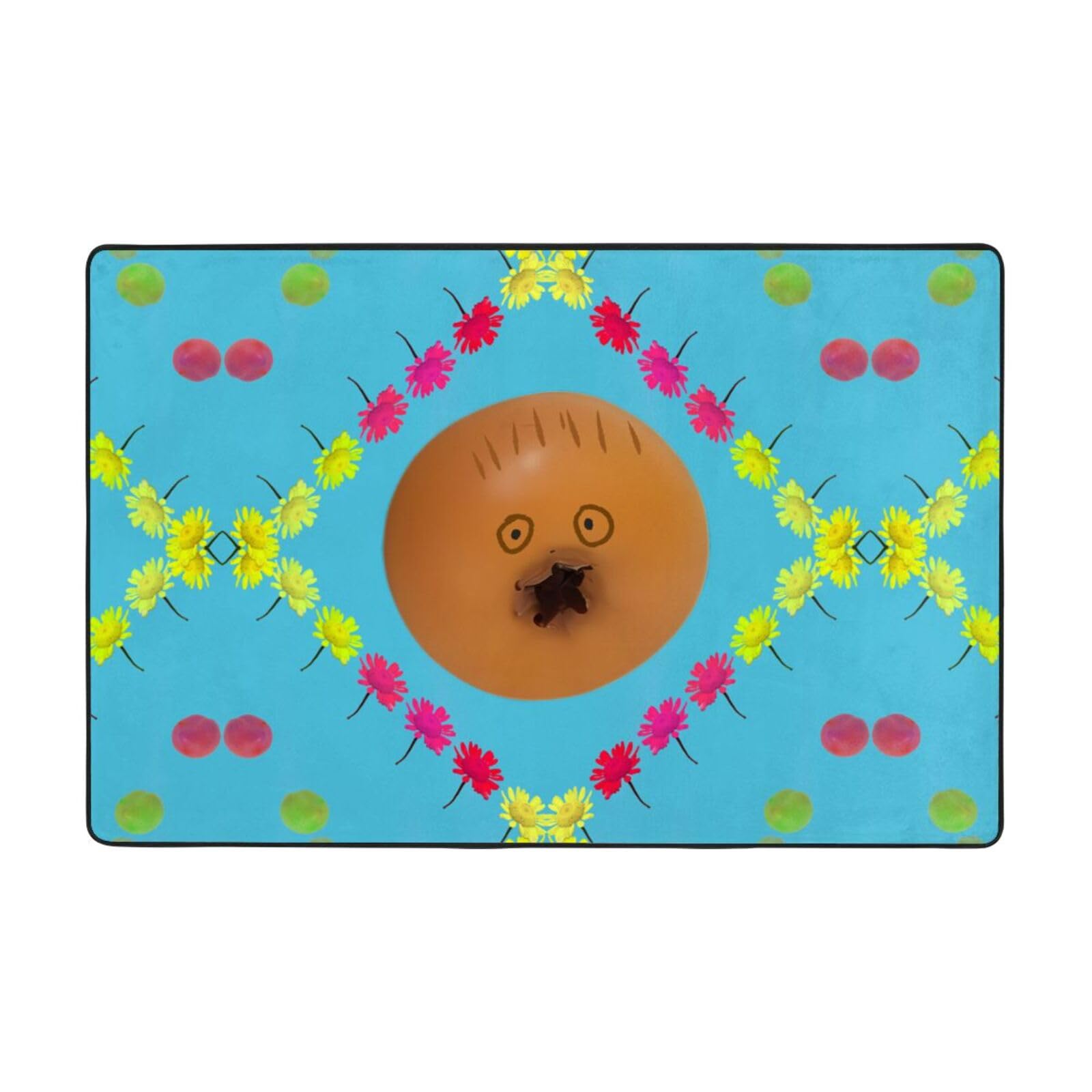 Tapis de sol absorbant l'eau en flanelle de velours fin durable
