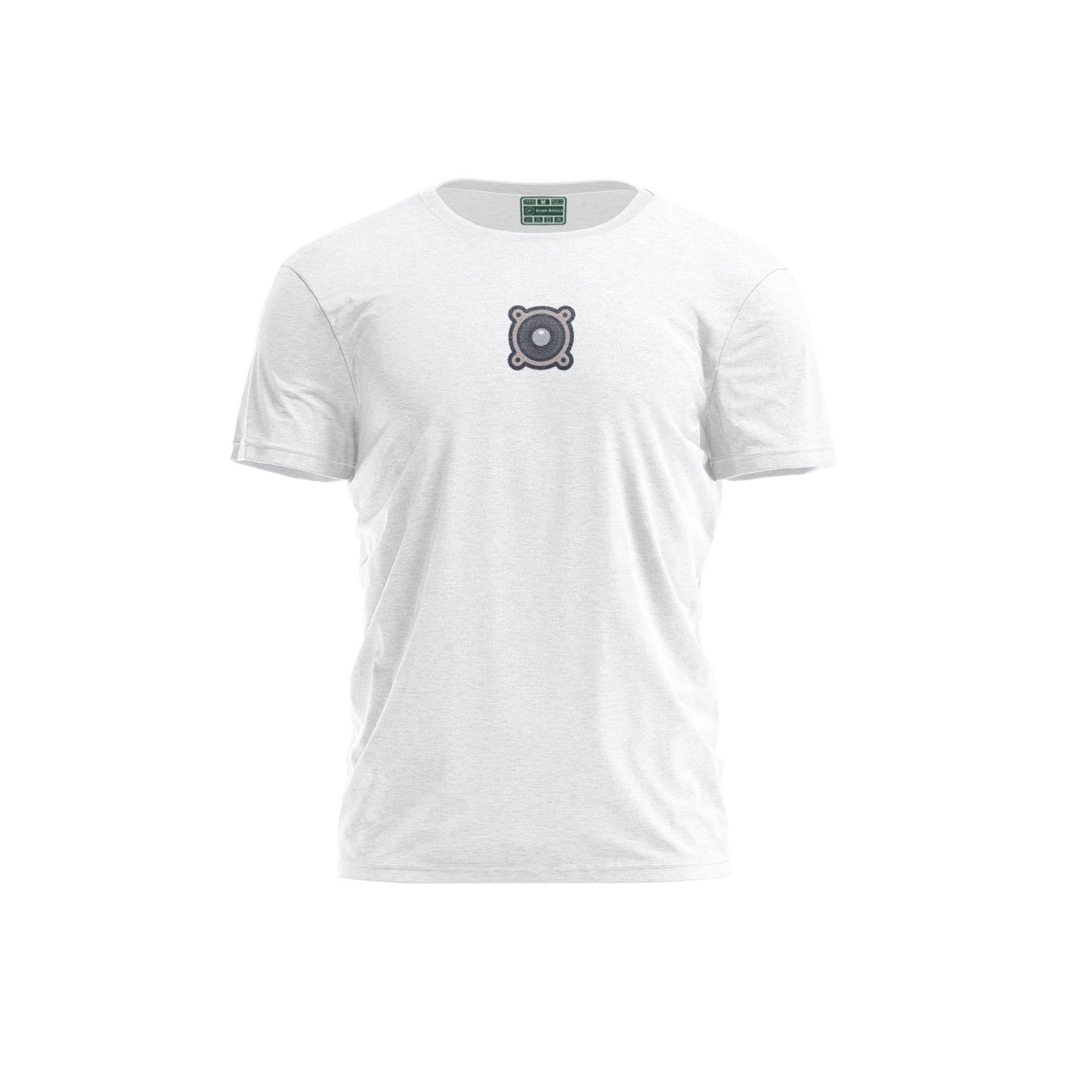 Bona Basics Men's BUTSWI-104942 T-Shirt, White, XL