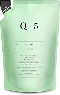 [ 指通りが悪くよく絡まる髪に ] Q+ クオリタス [ スムース ] シャンプー 詰め替え アミノ酸シャンプー 美容室専売品 ノンシリコン 400ml