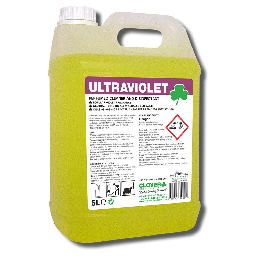 Ultraviolet Anti Bac Cleaner & Spray (2x5L)
