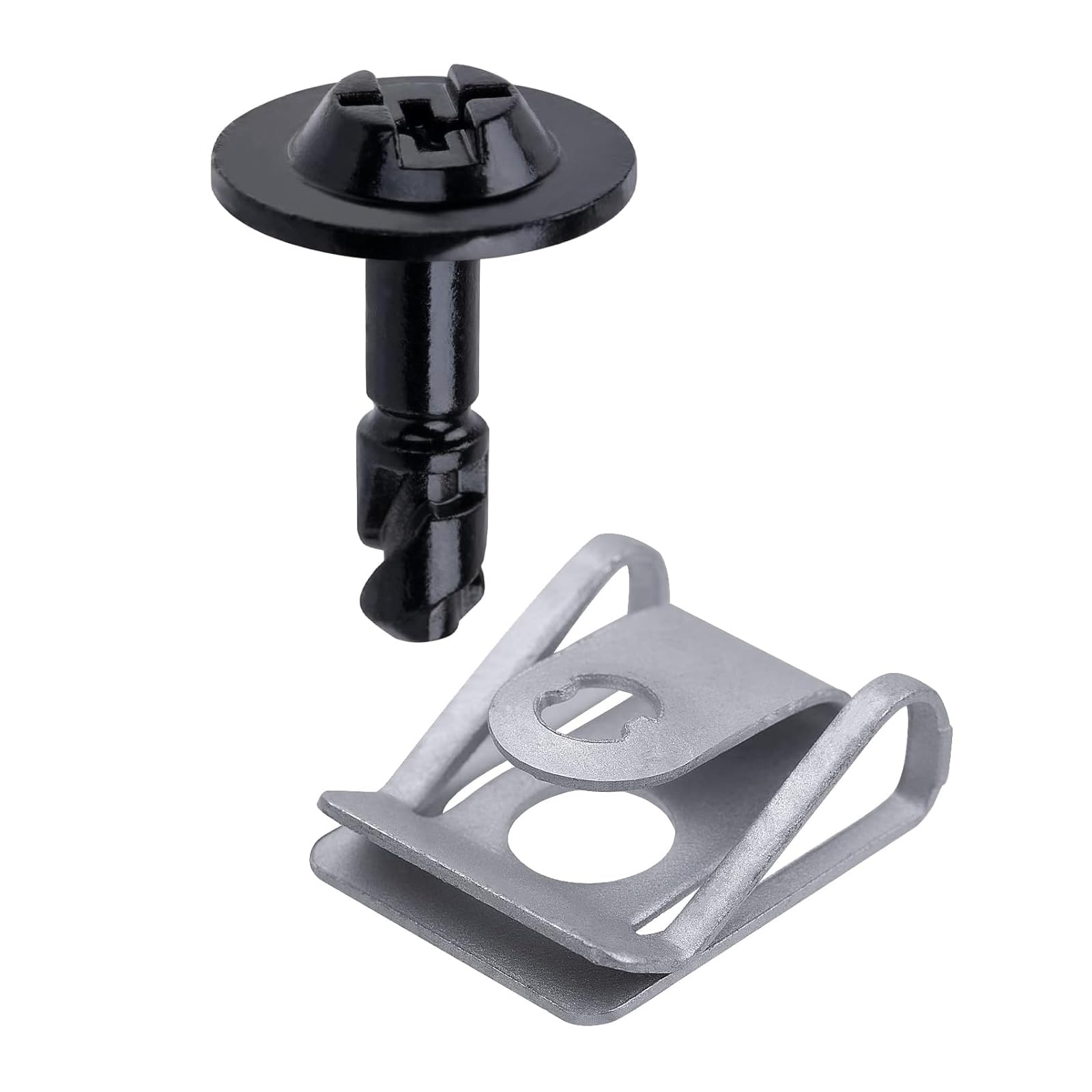 Set di 10 dadi e viti di fissaggio per coperchio motore sotto vassoio motore compatibili con Audi 8K0-805-121 8K0-805-922A B8 A4 A5 A6 C7 A7 A8 Q3 Q5 Q7 S4 S5 S6 S7