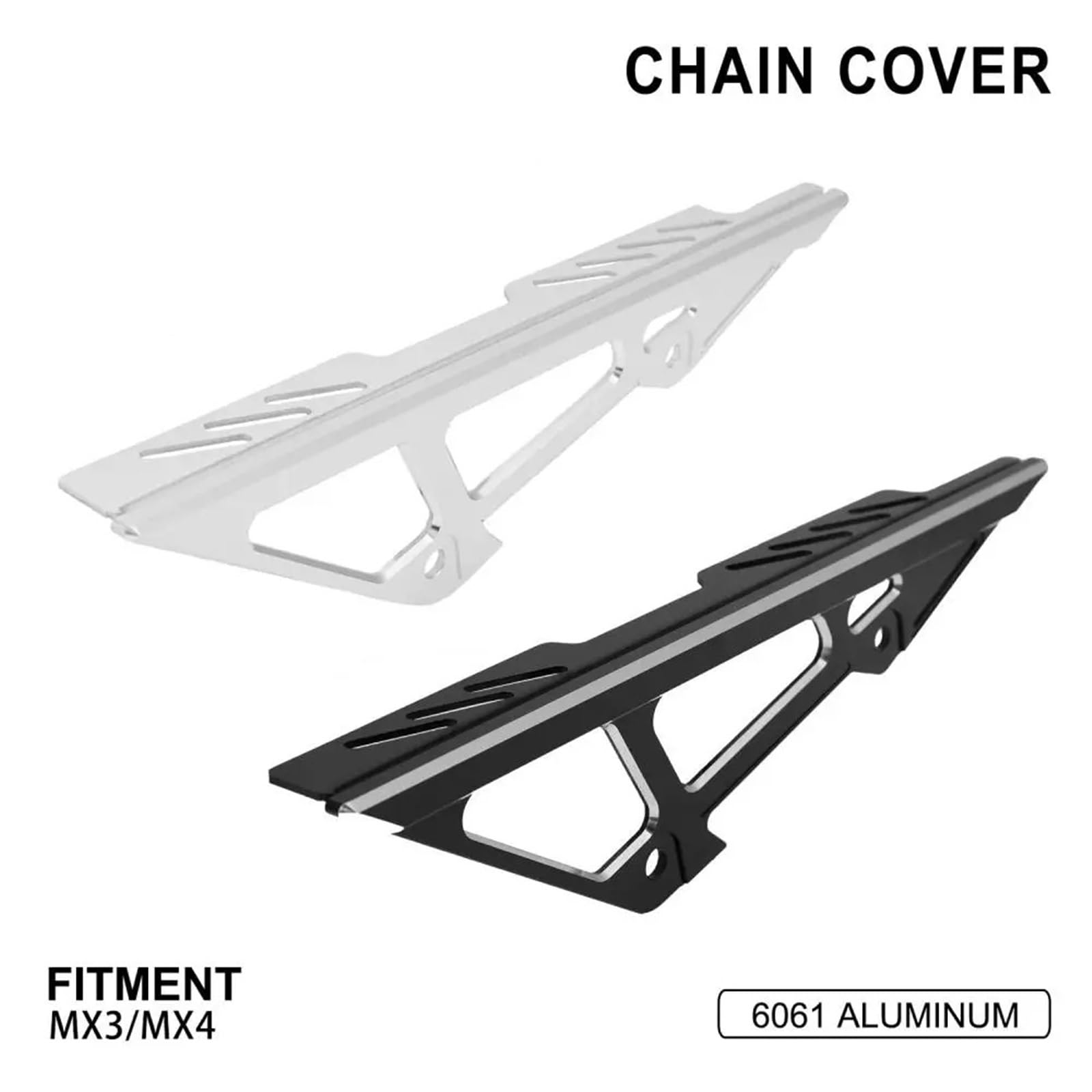 Roulette De Guidage De Chaîne Protection décorative de chaîne de moto, protection de pignon, compatible avec les pièces de motocross Talaria MX3/MX4 Protection de chaîne(Black)