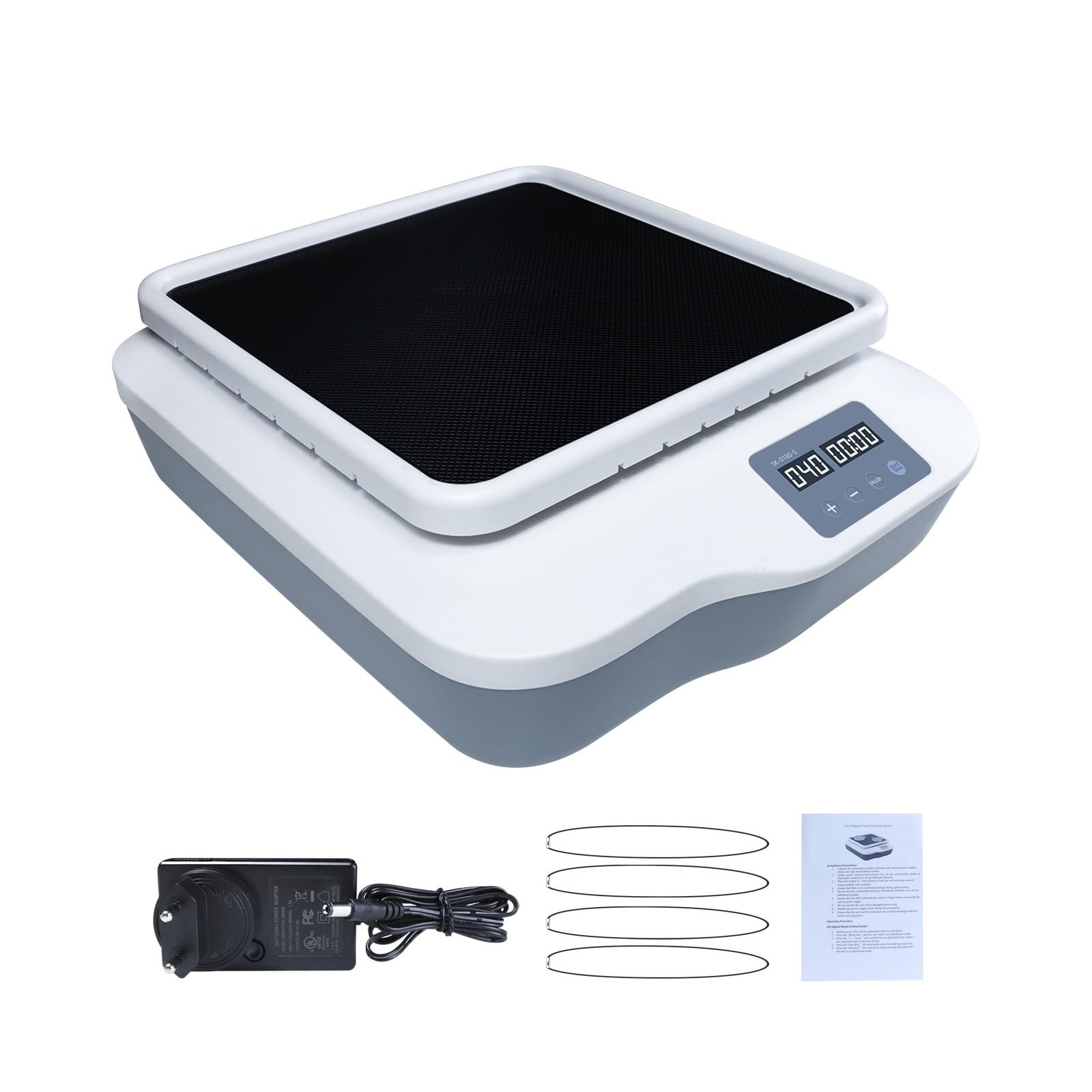 SK-O180-S Laboratoryjna Cyfrowa Wytrząsarka Orbitalna LED Maksymalna Pojemność 3 KG Prędkość 40-200 Obr./min Oscylator Prędkości Obrotu